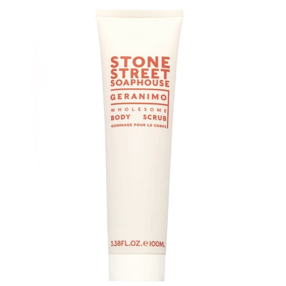 🌺BRAND NEW🌺 STONE STREET SOAPHOUSE Geranimo Wholesome Body Scrub 3.38 fl oz - Picture 5 of 7